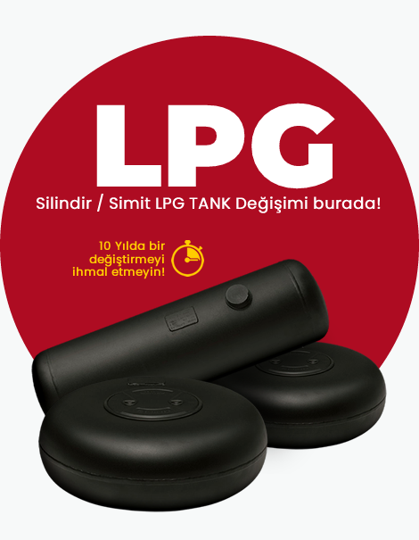 LPG Tank Değişimi -Silindir / Simit - Ankara